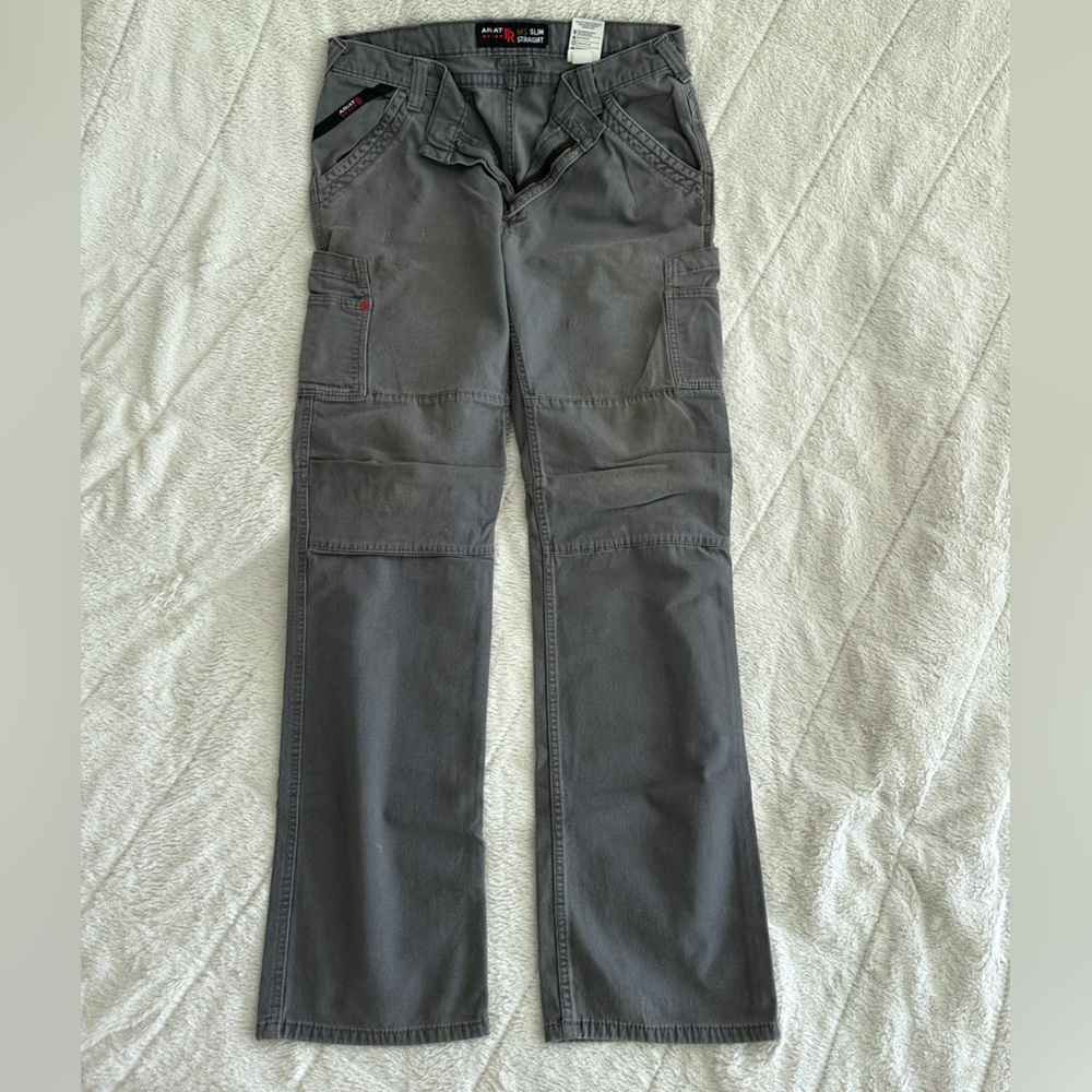 NWT Ariat FR M5 Slim Straight Work Pants 36x38 TALL